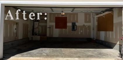 Property after junk removal — clean, cleared yard
